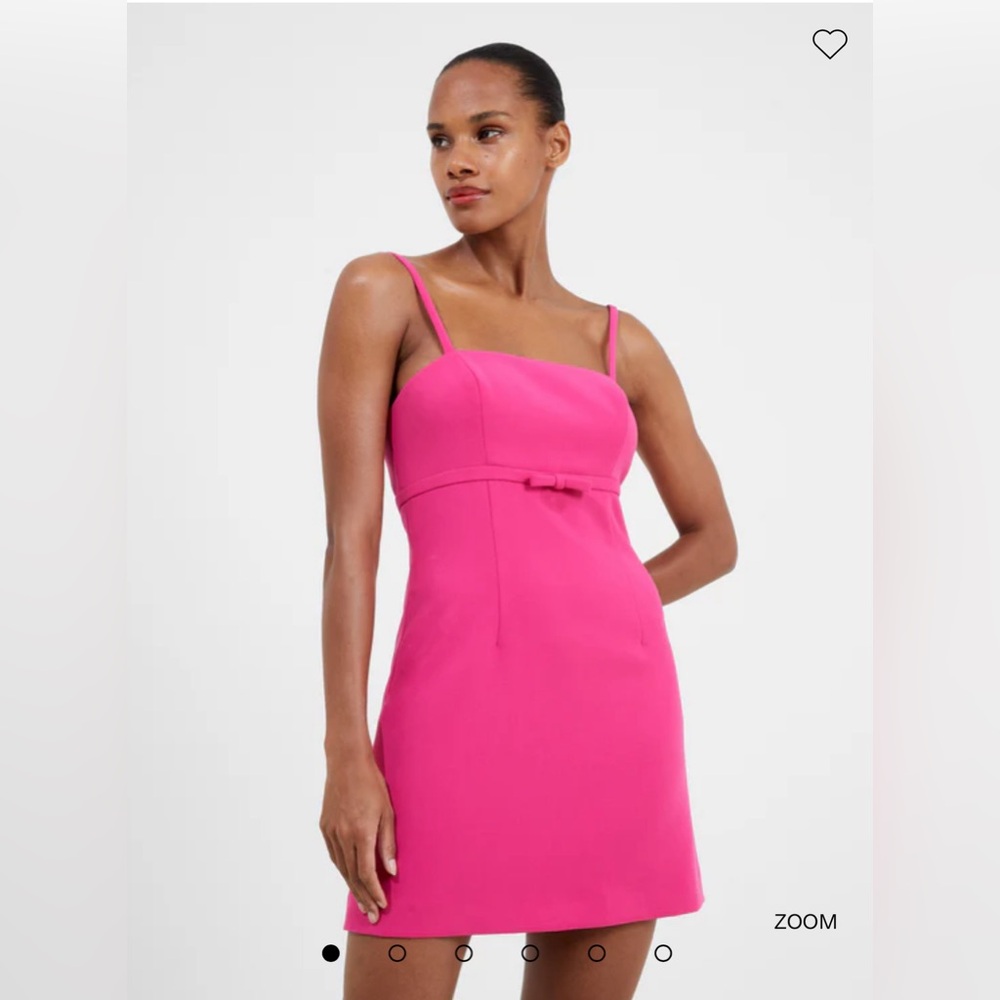French Connection Whisper Bow Mini Dress